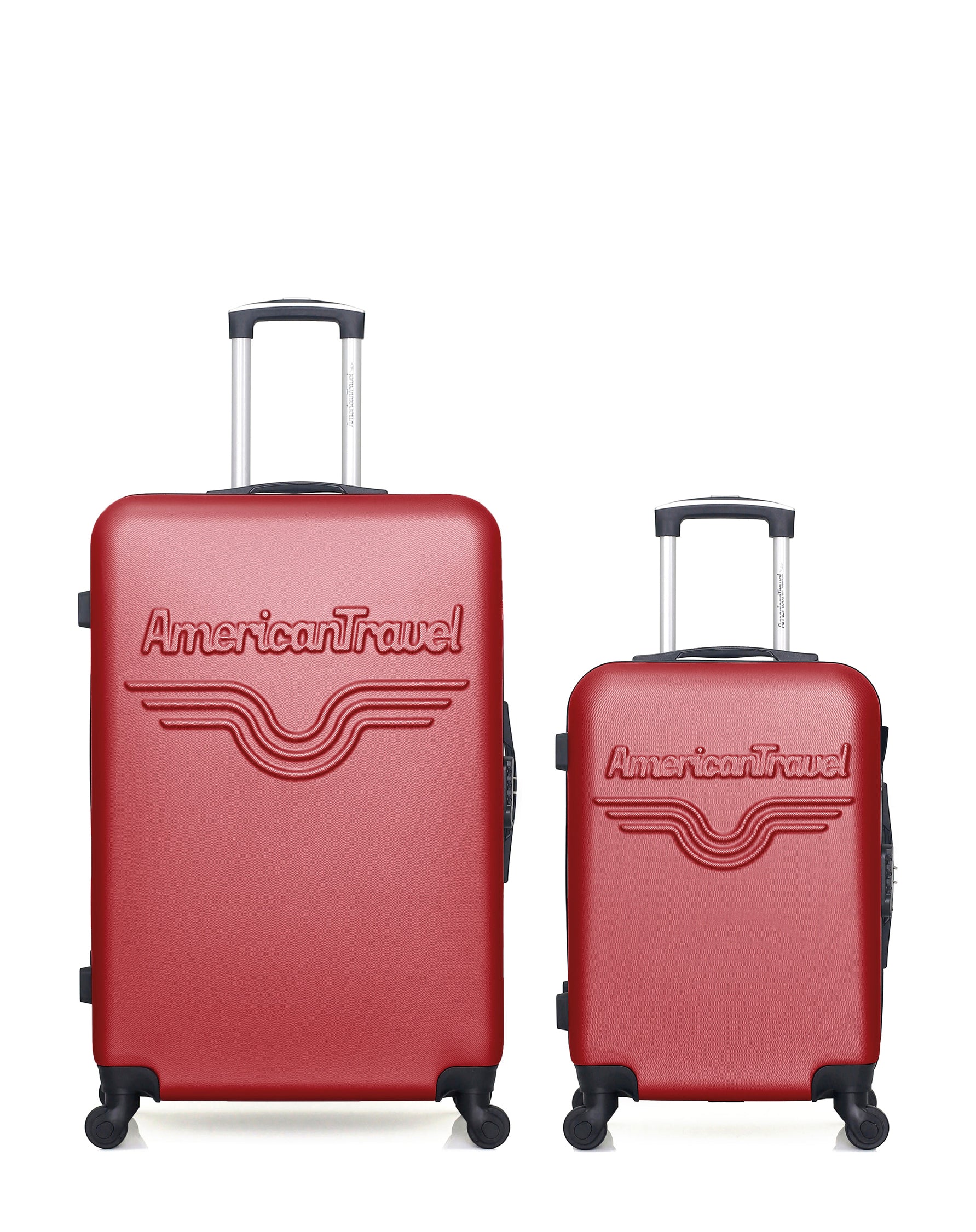 Lot de 2 Valises Rigides Grand Format et Cabine CHELSEA