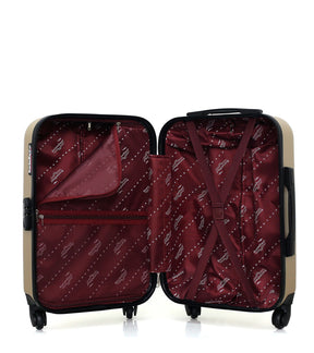 Valise Cabine ABS QUEENS 4 Roues 55 cm