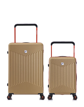 Lot de 2 Valises Grand Format et Cabine NORTH BEACH