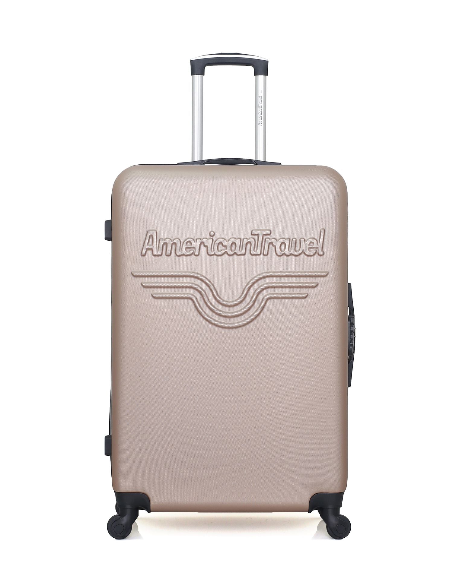 AMERICAN TRAVEL - LOT DE 2 - Valises grand format et vanity CHELSEA