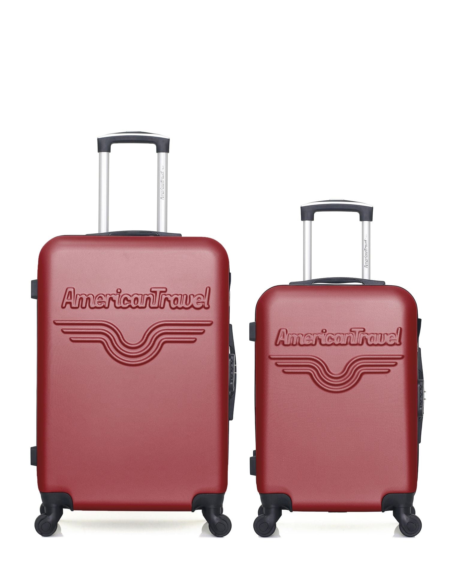 Set de 2 Valises Abs CHELSEA 4 roues