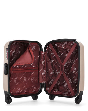 Set de 4 Valises ABS Bronx-M 4 Roues