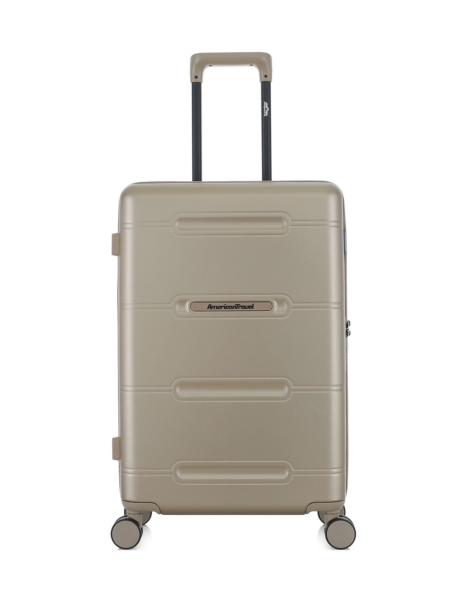 Lot de 2 Valises Rigides Taille Moyenne et Cabine CLEVELAND