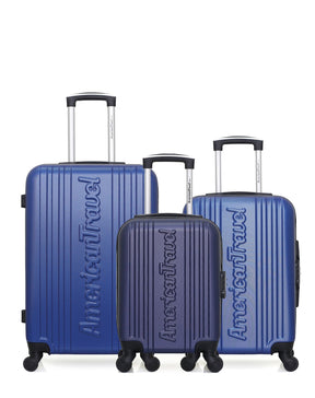Lot de 3 Valises Rigides Taille Moyenne, Cabine et Cabine XXS SPRINGFIELD