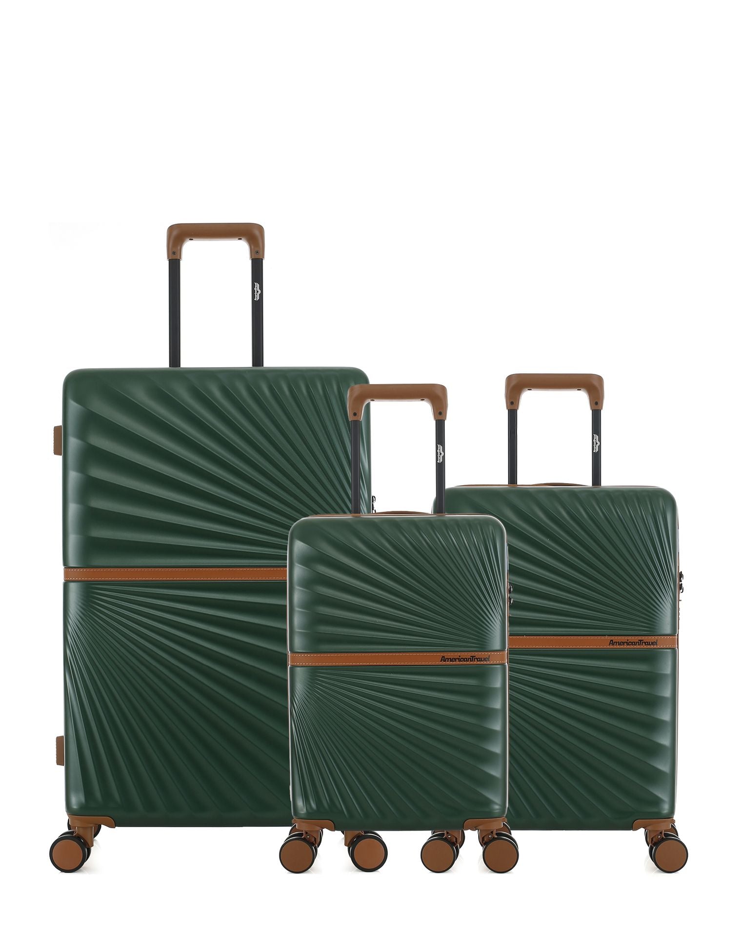 Lot de 3 Valises Rigides Grand Format, Cabine et Cabine XS OAKLAND