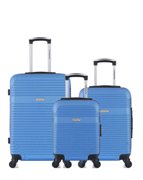 AMERICAN TRAVEL  -  Lot de 3  -  Valise weekend , valise cabine et valise cabine XXS MEMPHIS