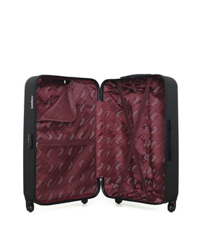 AMERICAN TRAVEL - LOT DE 4 - Valises grand format, weekend, cabine et cabine XXS BROOKLYN