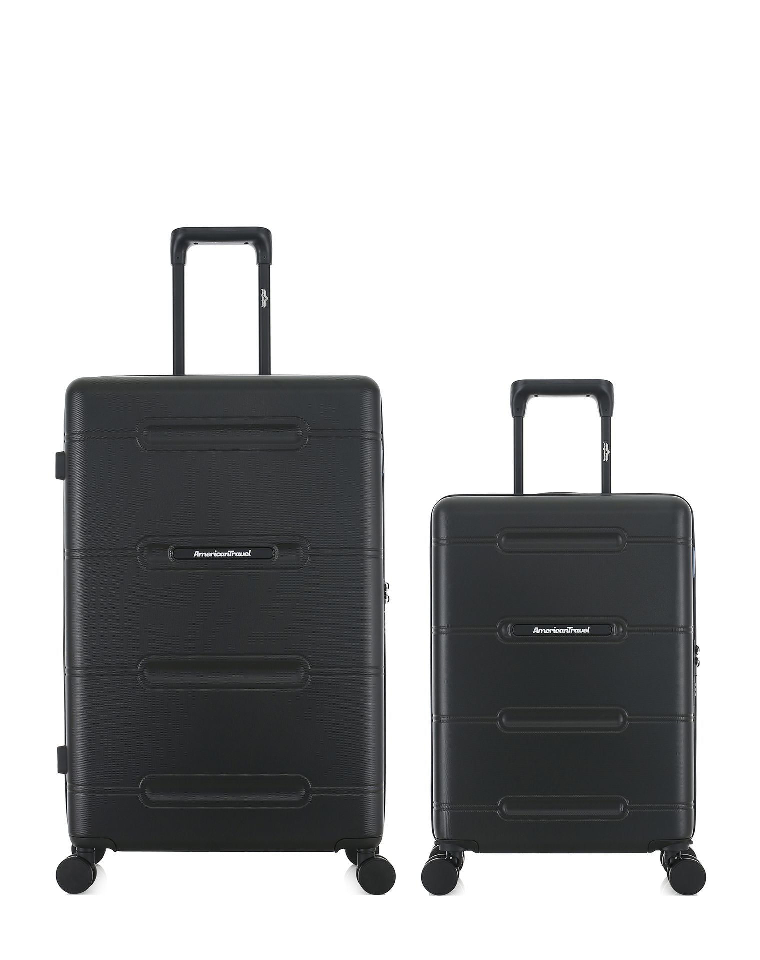 Lot de 2 Valises Rigides Grand Format et Cabine CLEVELAND