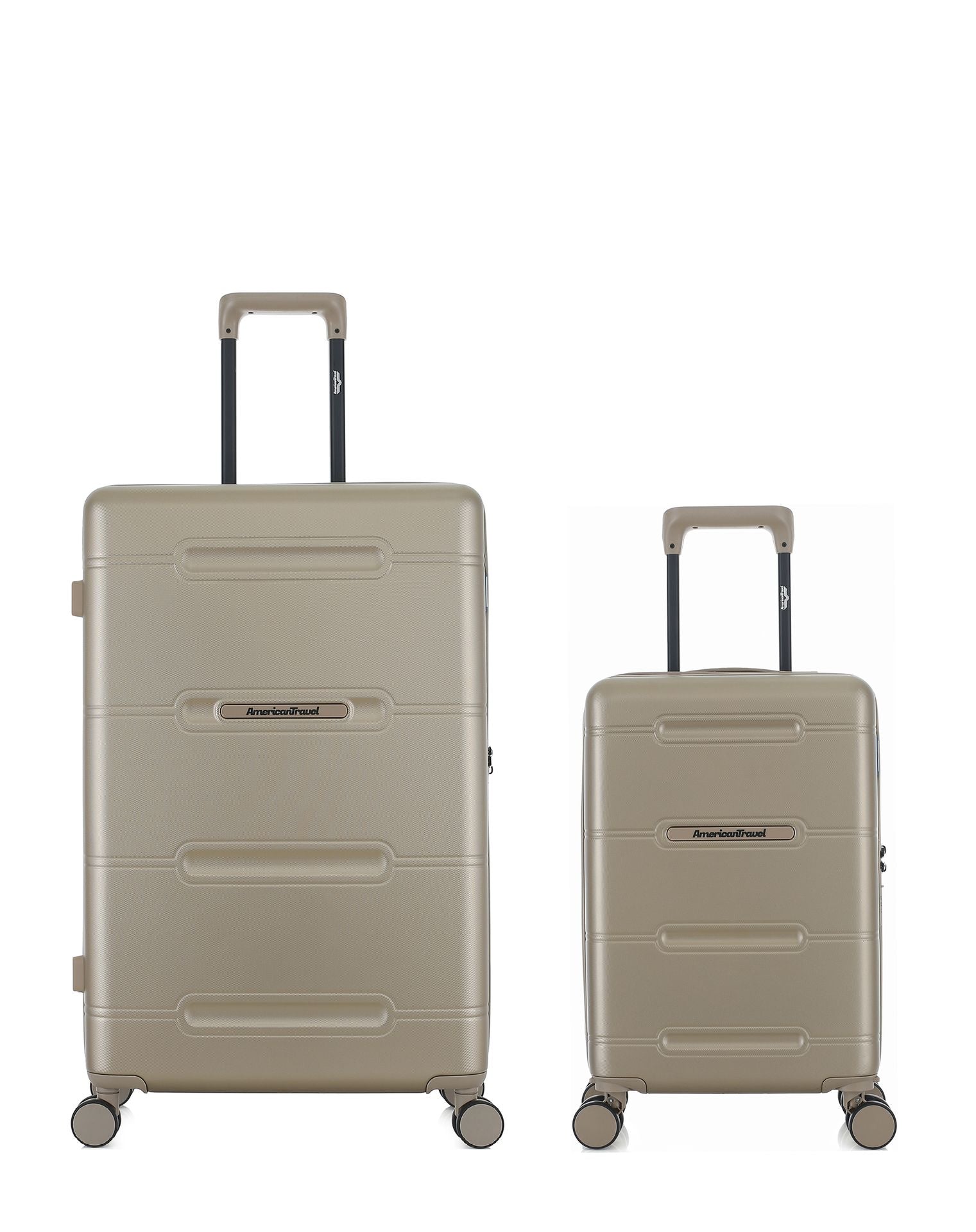 Lot de 2 Valises Rigides Grand Format et Cabine XS CLEVELAND