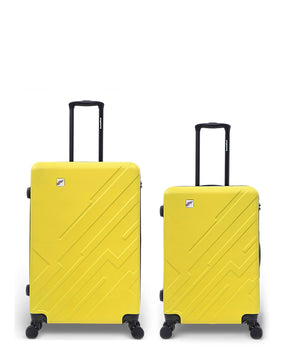 Lot de 2 Valises Rigides Grand Format et Taille Moyenne YELLOWSTONE