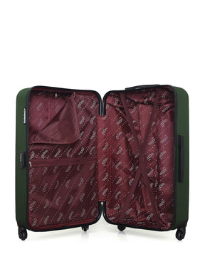 AMERICAN TRAVEL - LOT DE 4 - Valises grand format, weekend, cabine et cabine XXS BRONX