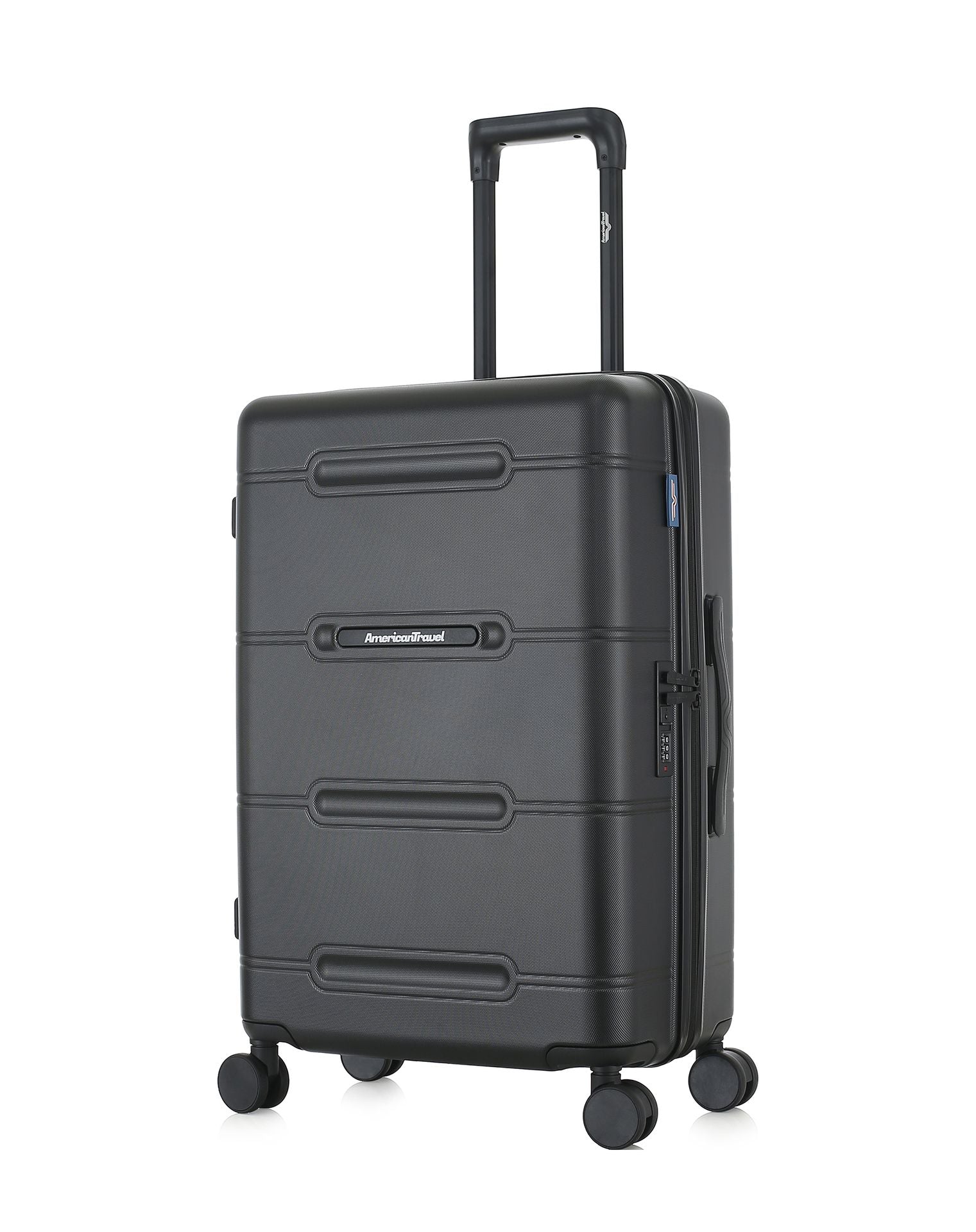 Lot de 2 Valises Rigides Taille Moyenne et Cabine CLEVELAND