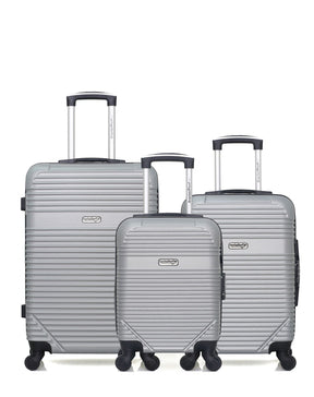 AMERICAN TRAVEL  -  Lot de 3  -  Valise weekend , valise cabine et valise cabine XXS MEMPHIS