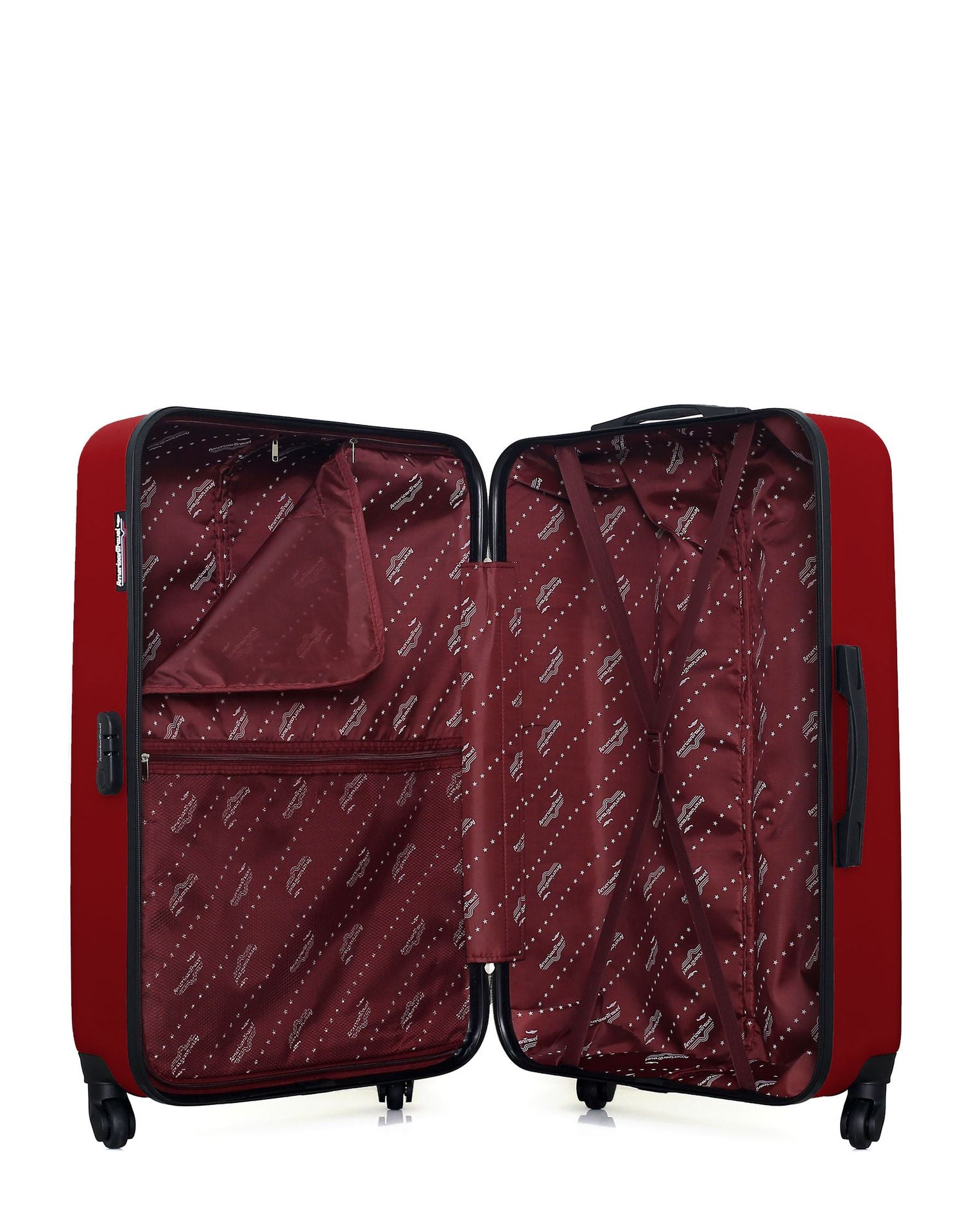 AMERICAN TRAVEL - LOT DE 2 - Valises grand format et vanity CHELSEA