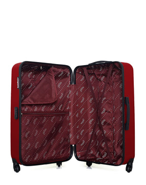 AMERICAN TRAVEL - LOT DE 2 - Valises grand format et vanity CHELSEA