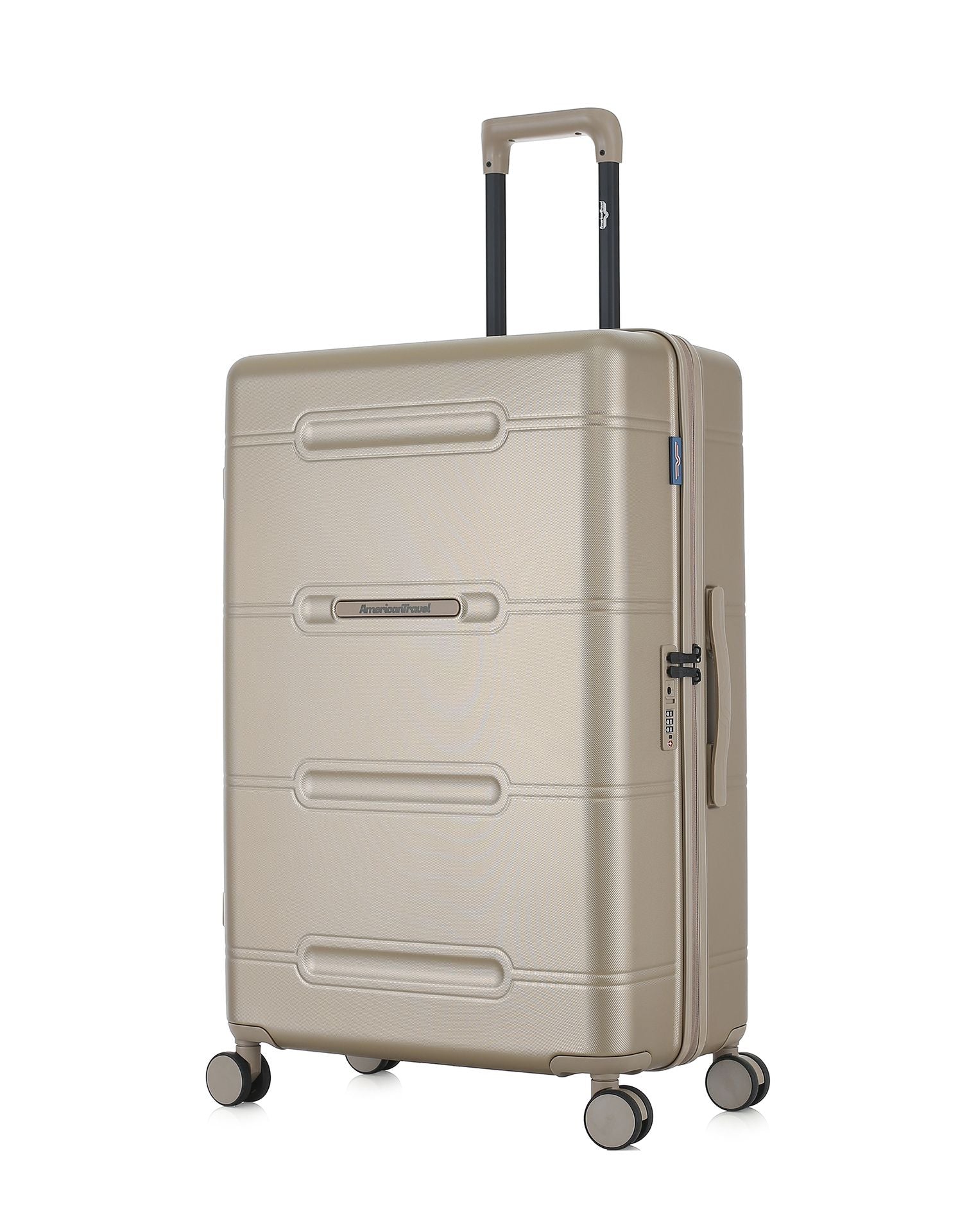 Lot de 3 Valises Rigides Grand Format, Taille Moyenne et Cabine XS CLEVELAND