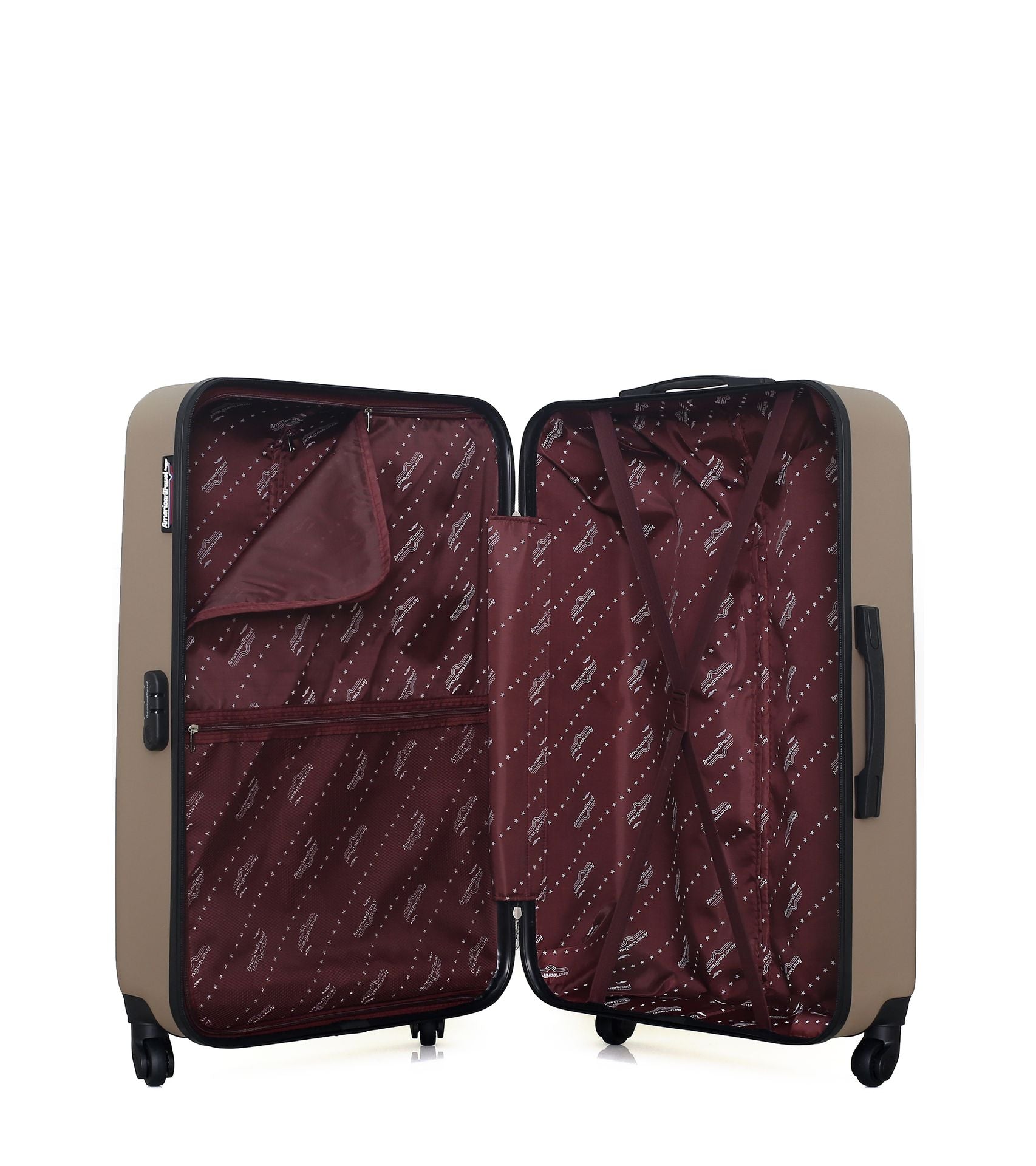 AMERICAN TRAVEL - LOT DE 3 - Valises grand format, cabine et vanity CHELSEA