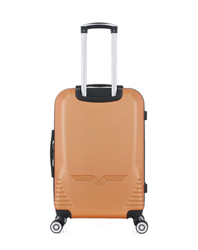 Set de 2 Valises Weekend et Cabine Abs DC 4 roues