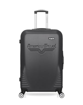 AMERICAN TRAVEL - LOT DE 3 - Valises grand format, weekend et cabine DC