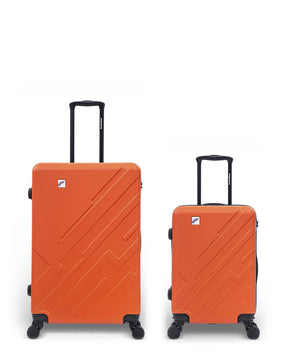Lot de 2 Valises Rigides Grand Format et Cabine YELLOWSTONE