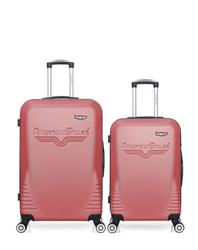 Set de 2 Valises Grand format et Weekend Abs DC 4 roues