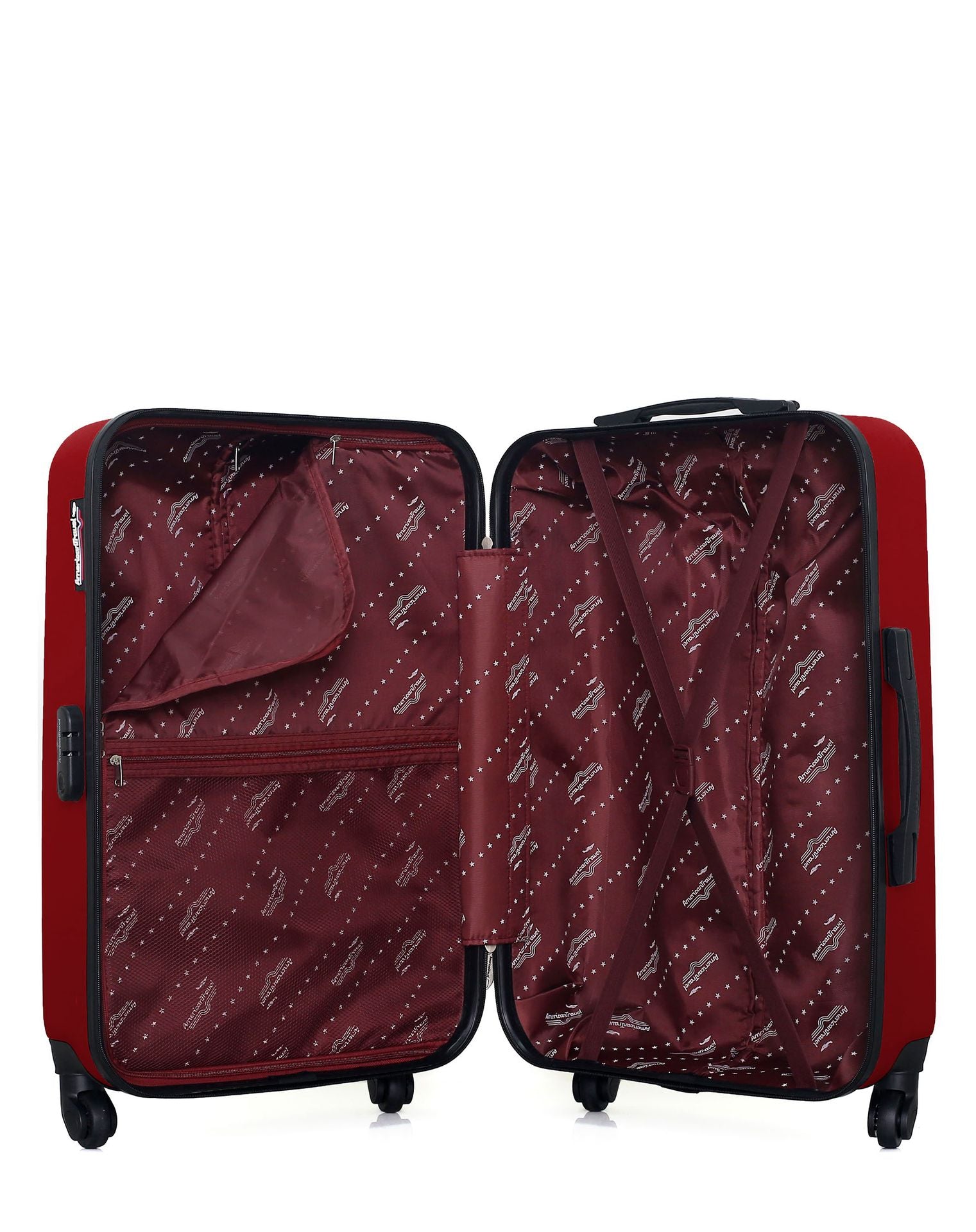 AMERICAN TRAVEL - LOT DE 2 - Valises weekend et vanity CHELSEA