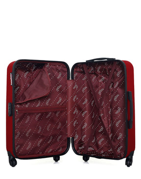 AMERICAN TRAVEL - LOT DE 2 - Valises weekend et vanity CHELSEA