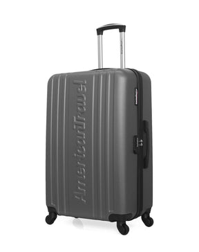 AMERICAN TRAVEL - LOT DE 4 - Valises grand format, weekend, cabine et cabine XXS SPRINGFIELD