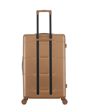 Lot de 4 Valises Rigides Grand Format, Taille Moyenne, Cabine et Cabine XS CLEVELAND