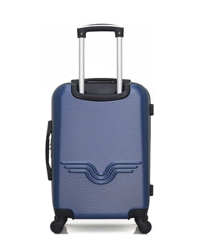 Set de 2 Valises Weekend et Cabine Abs QUEENS 4 roues