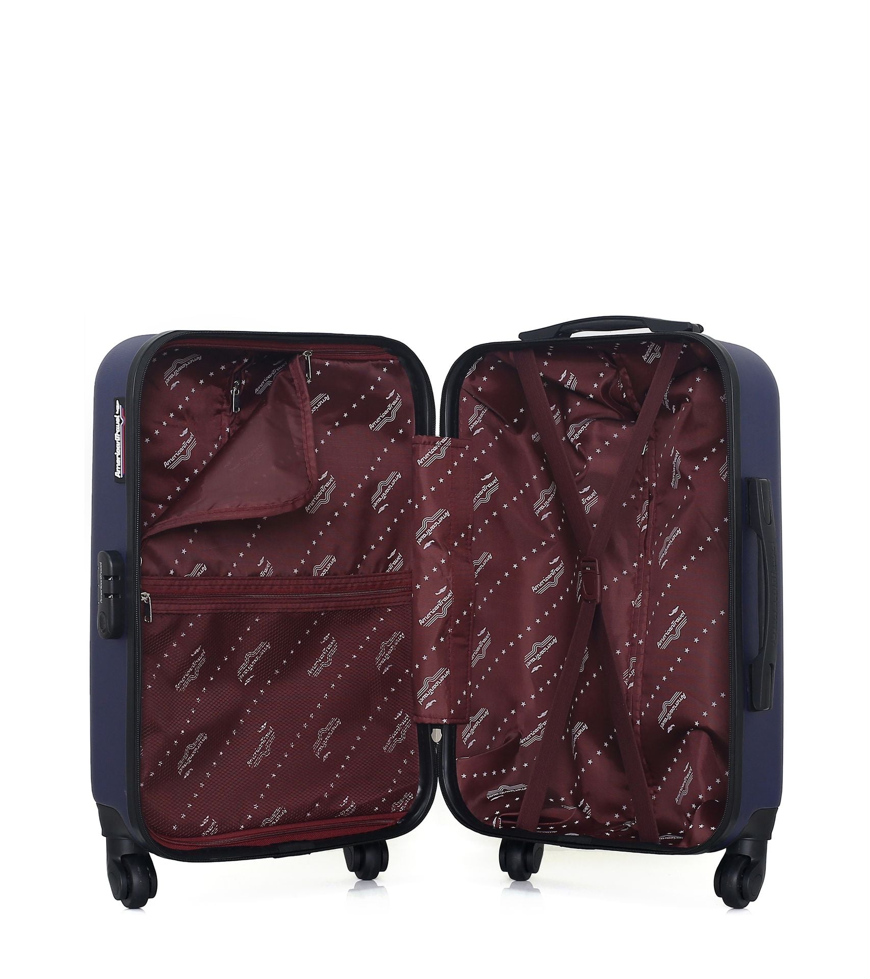 AMERICAN TRAVEL - LOT DE 2 - Valises cabine et vanity CHELSEA
