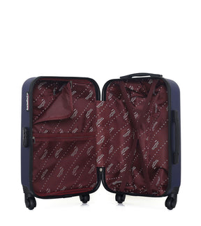 AMERICAN TRAVEL - LOT DE 2 - Valises cabine et vanity CHELSEA