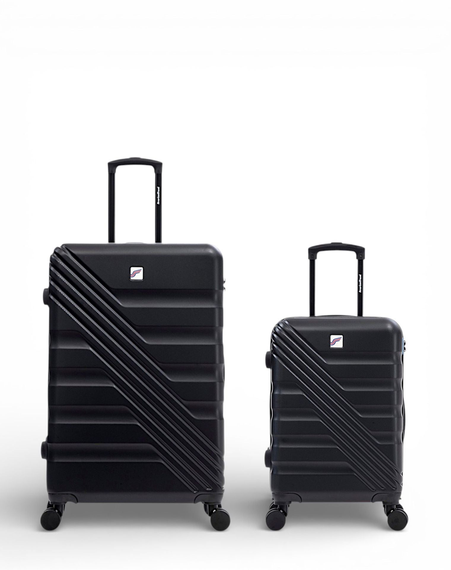 Lot de 2 Valises Rigides Grand Format et Cabine REDWOOD