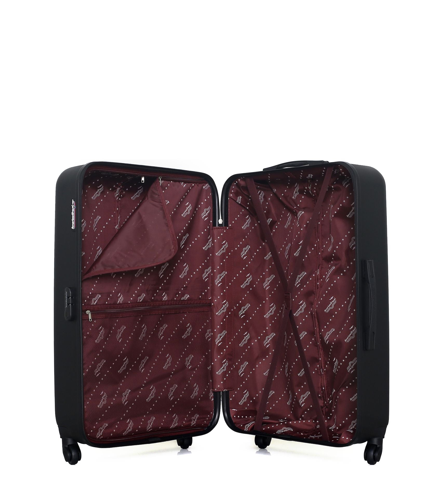 AMERICAN TRAVEL - LOT DE 3 - Valises grand format, cabine et vanity CHELSEA