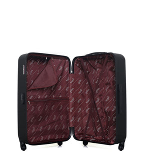 AMERICAN TRAVEL - LOT DE 2 - Valises grand format et vanity CHELSEA