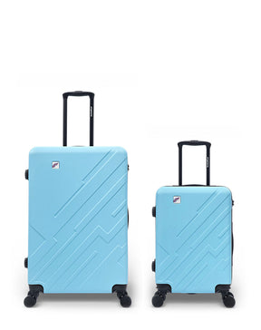 Lot de 2 Valises Rigides Grand Format et Cabine YELLOWSTONE