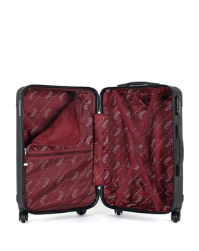Valise Weekend ABS HARLEM-A 4 Roues 60 cm